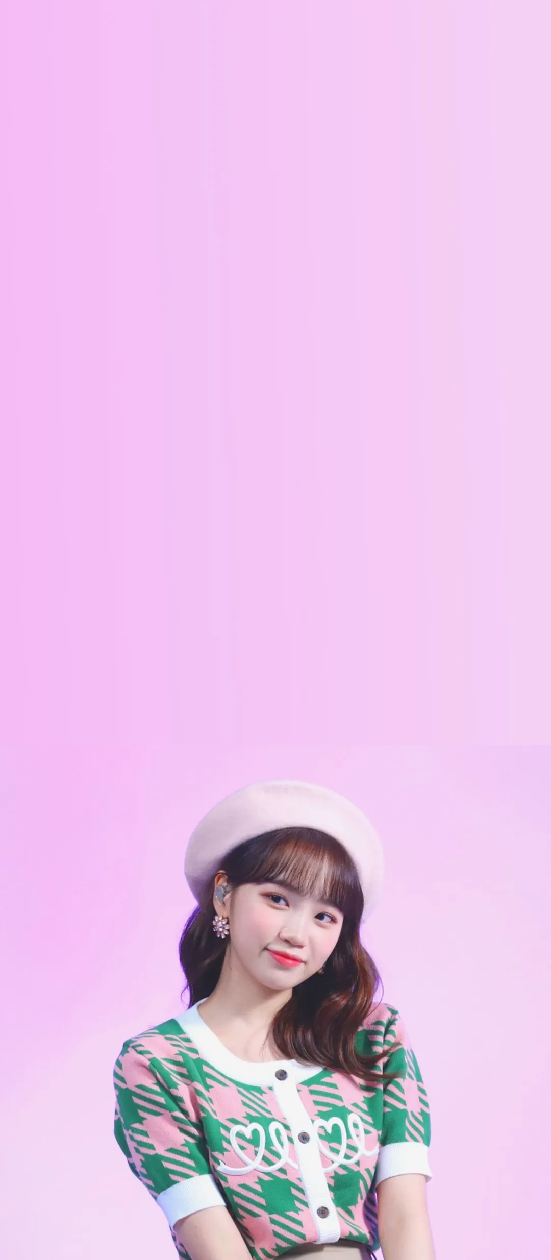 Wallpaper layar kunci hp Kim Chae-won 4K HD download — IZ*ONE, LE SSERAFIM