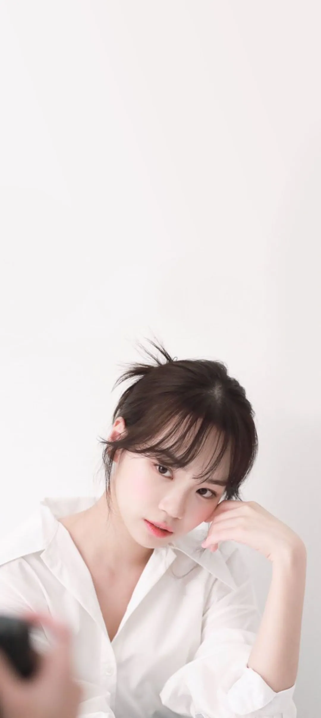Wallpaper layar kunci hp Kim Chae-won 4K HD download — IZ*ONE, LE SSERAFIM