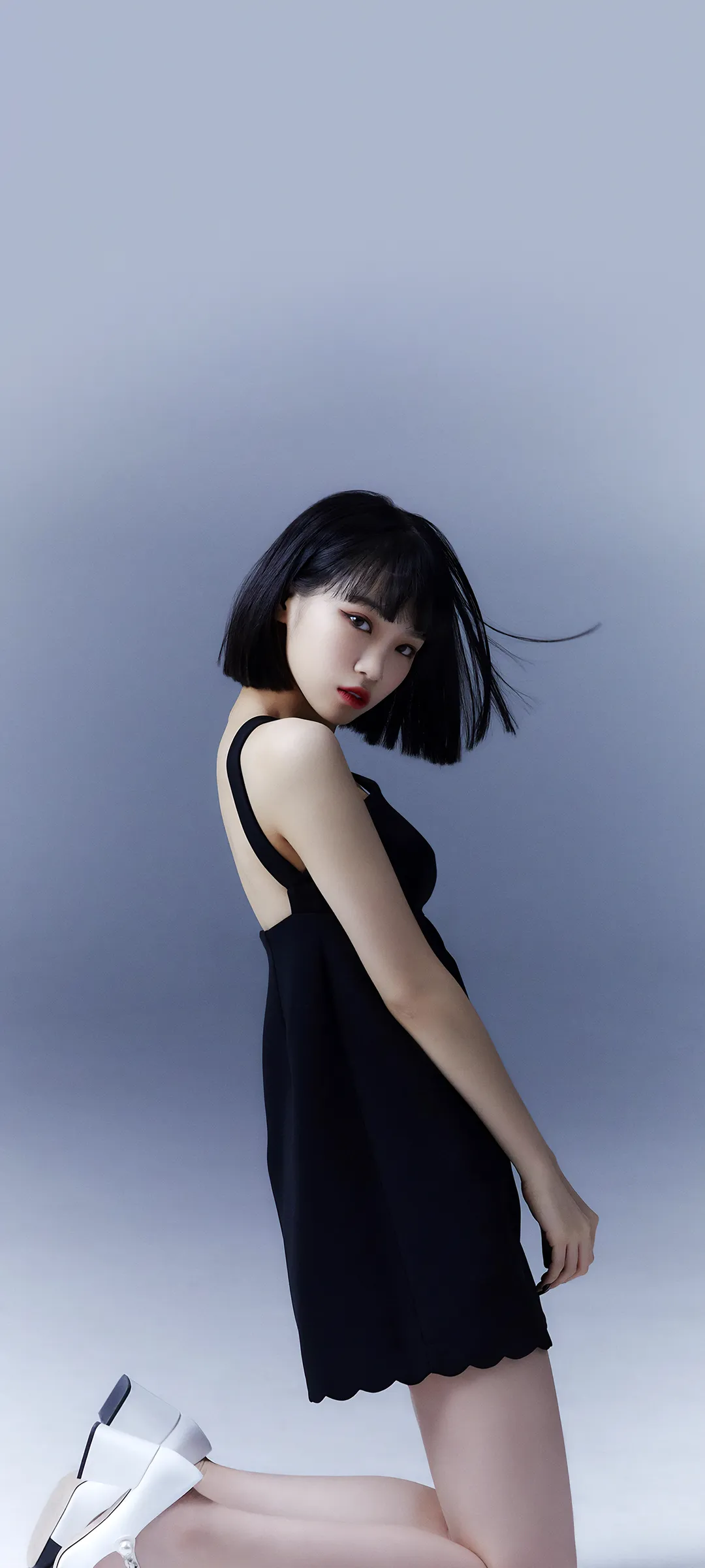 Wallpaper layar kunci hp Kim Chae-won 4K HD download — IZ*ONE, LE SSERAFIM