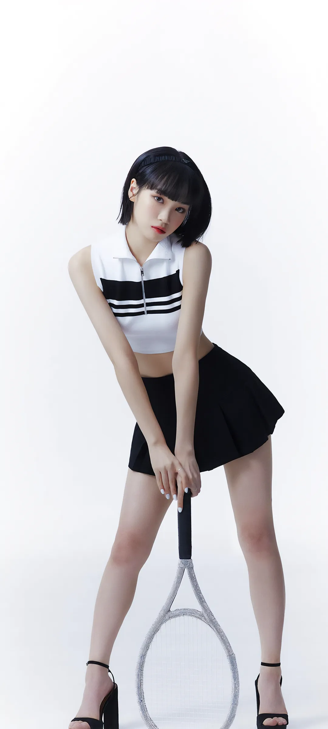 Wallpaper layar kunci hp Kim Chae-won 4K HD download — IZ*ONE, LE SSERAFIM