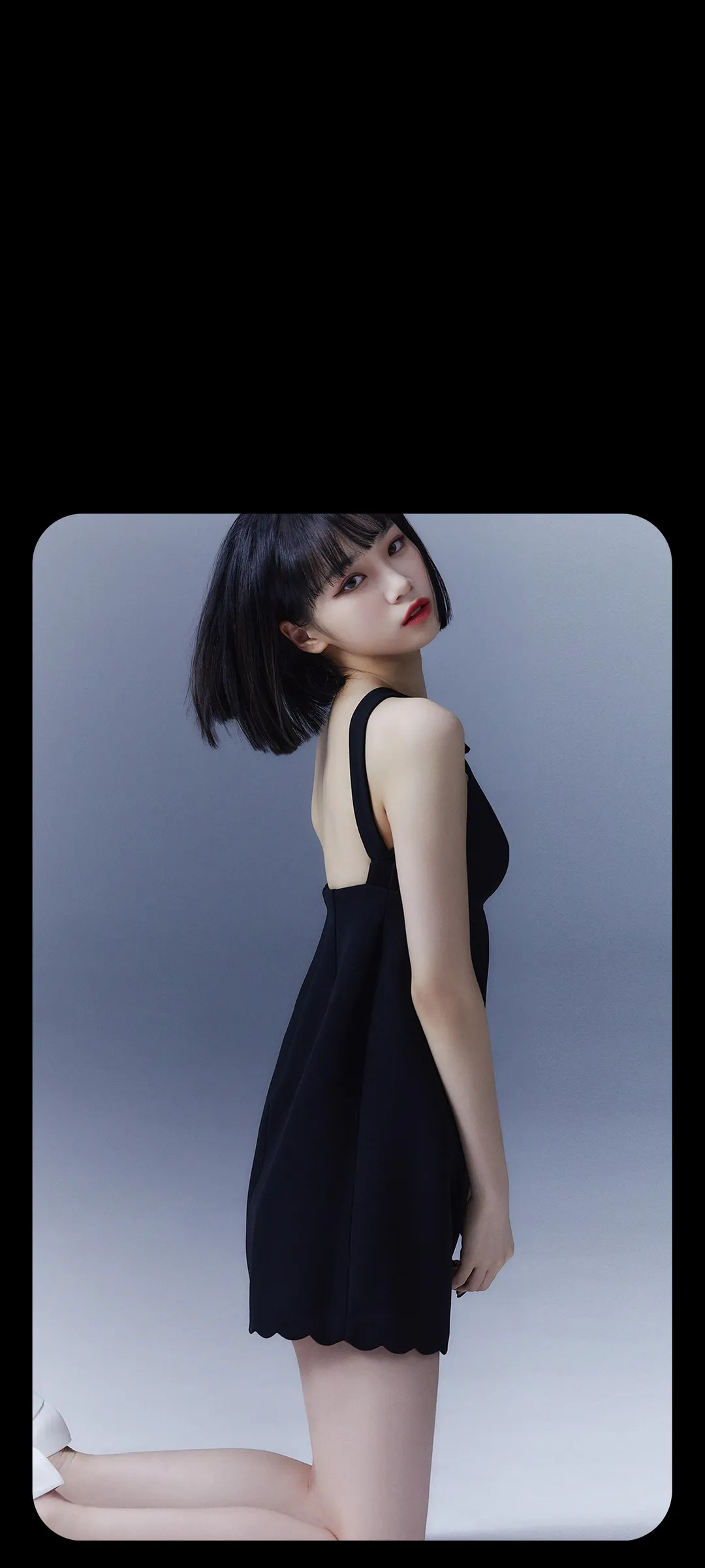 Kim Chae-won lock screen phone wallpaper 4K HD download — IZ*ONE, LE SSERAFIM