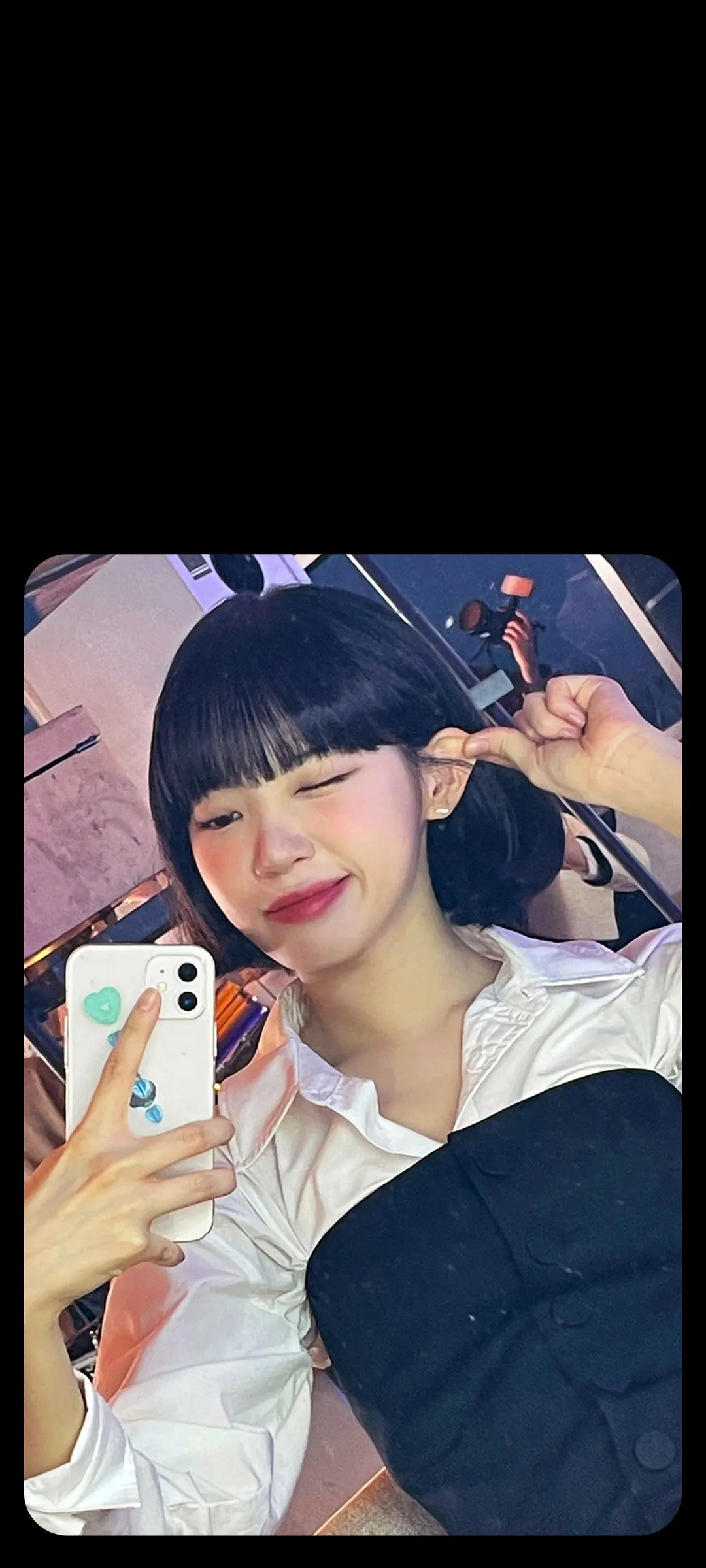 Wallpaper layar kunci hp Kim Chae-won 4K HD download — IZ*ONE, LE SSERAFIM