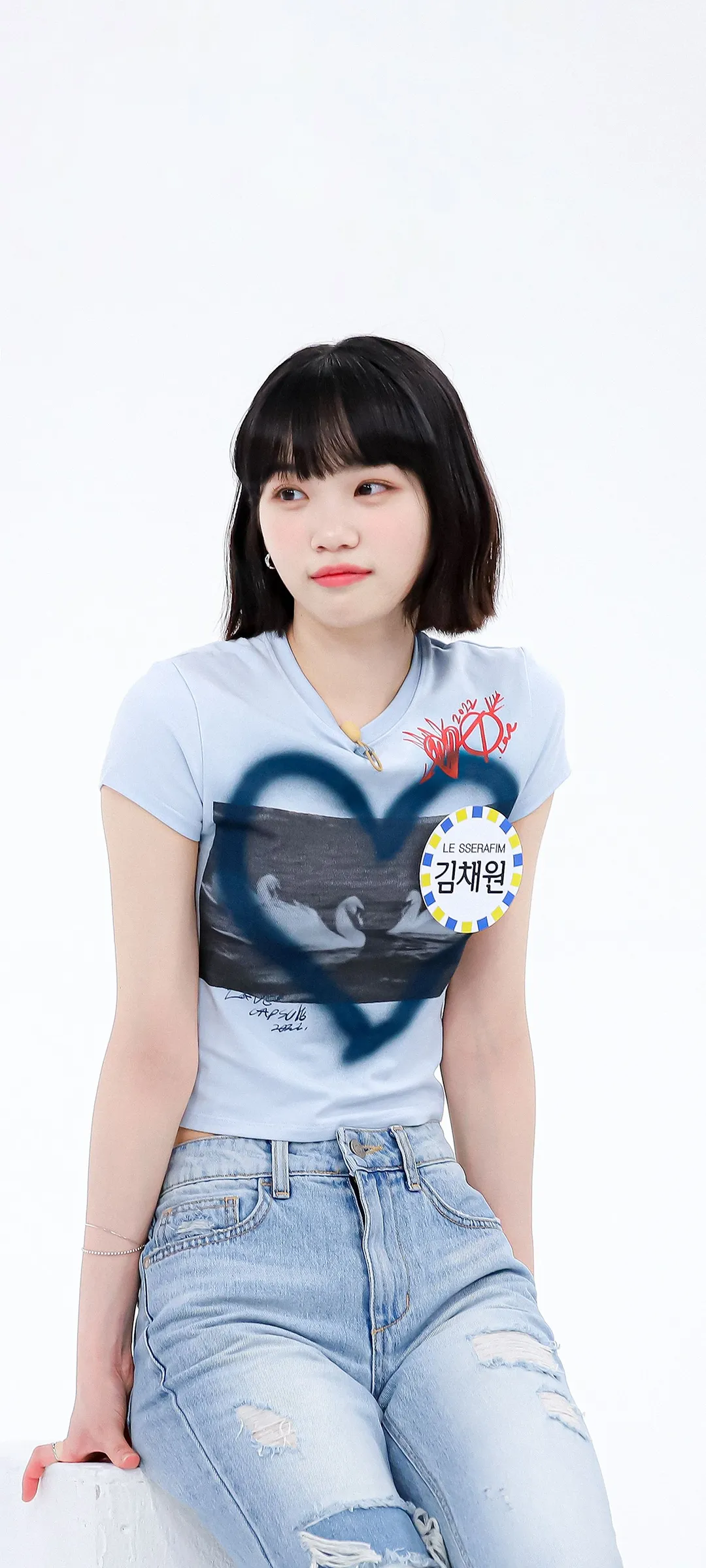 Wallpaper layar kunci hp Kim Chae-won 4K HD download — IZ*ONE, LE SSERAFIM