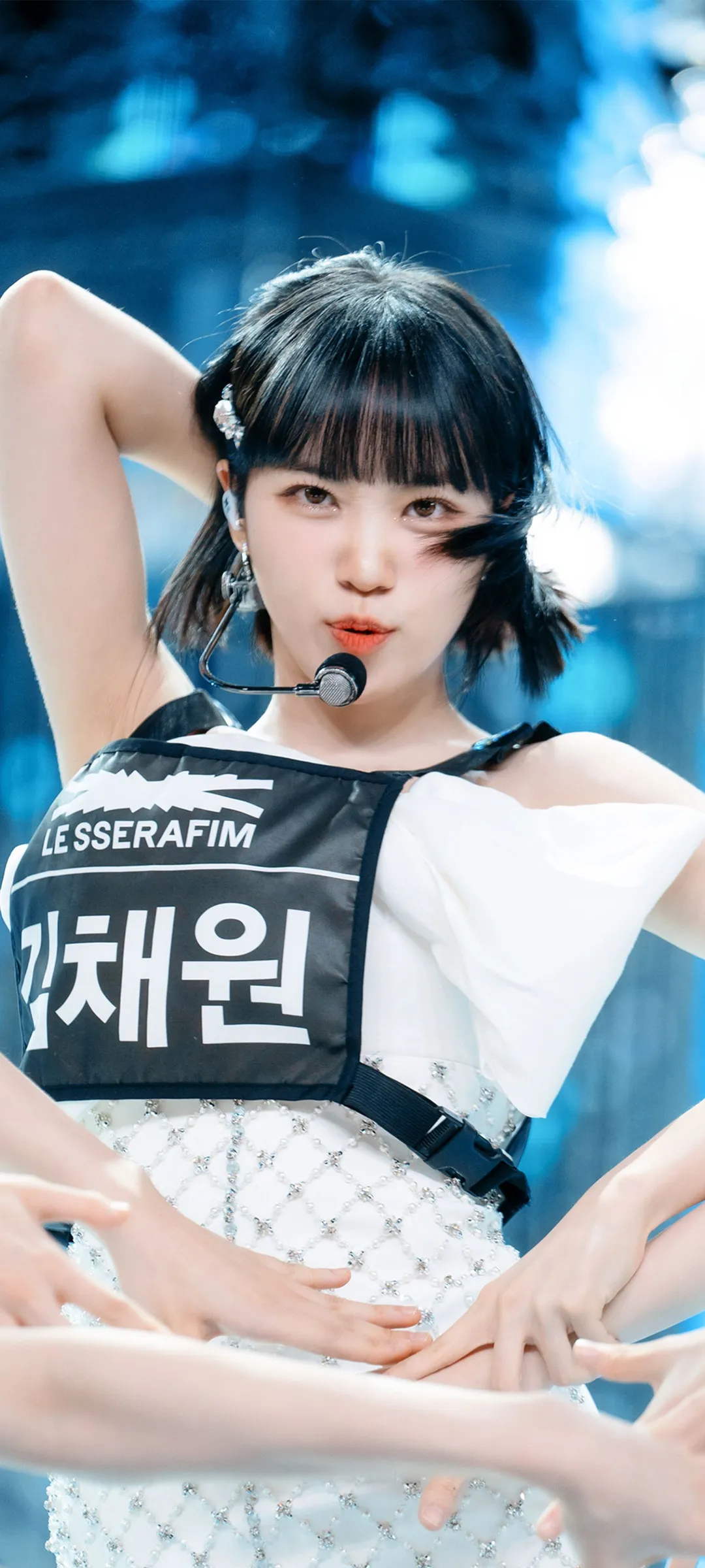 Wallpaper layar kunci hp Kim Chae-won 4K HD download — IZ*ONE, LE SSERAFIM