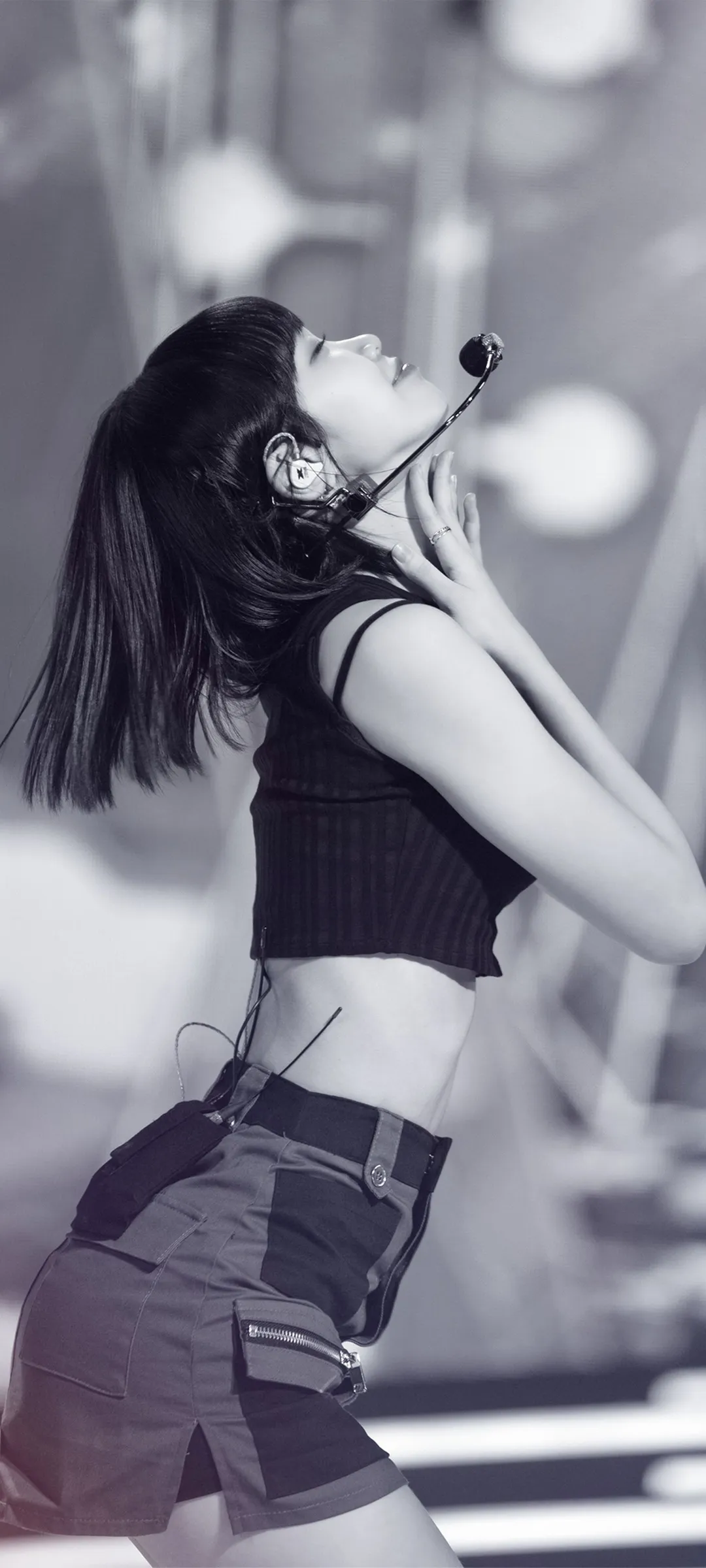 Wallpaper layar kunci hp Kim Chae-won 4K HD download — IZ*ONE, LE SSERAFIM