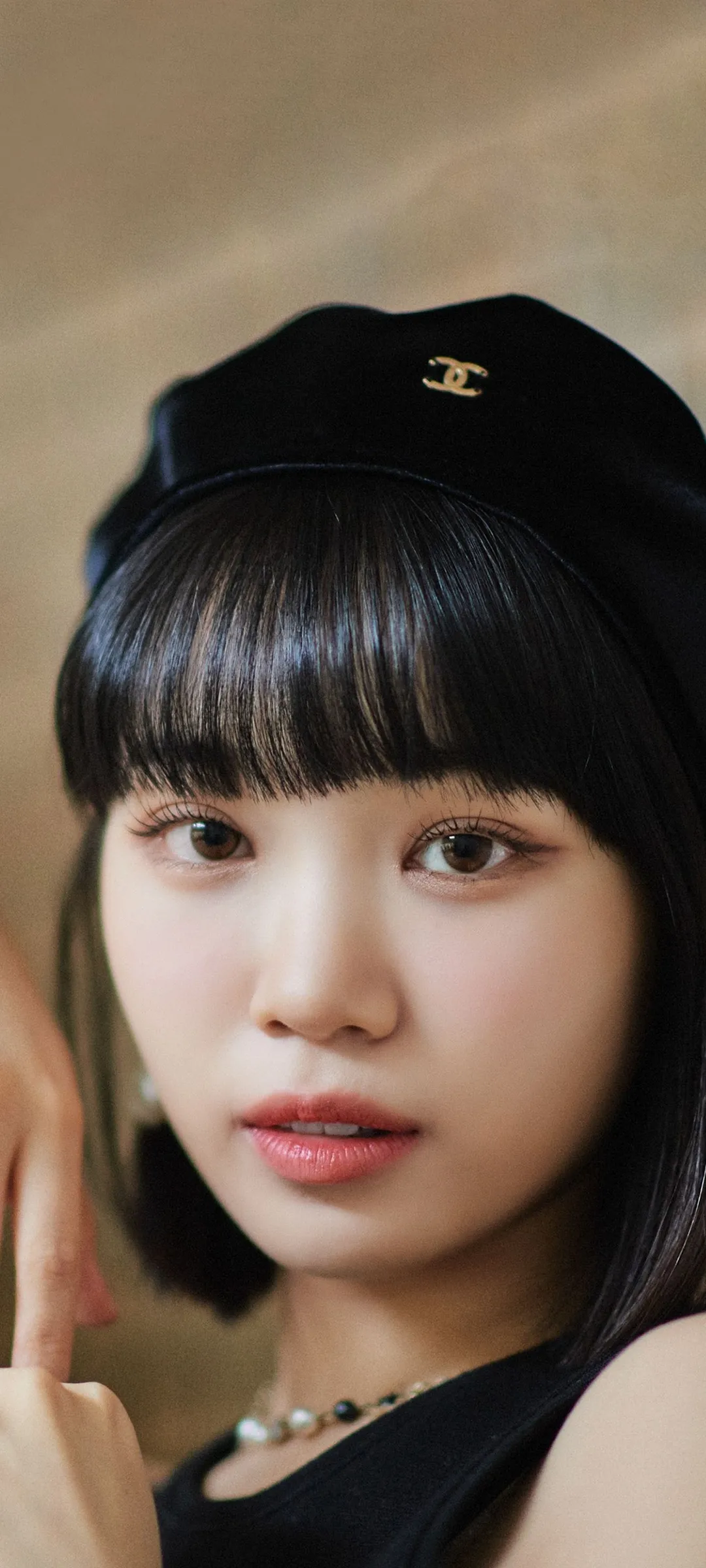 Wallpaper layar kunci hp Kim Chae-won 4K HD download — IZ*ONE, LE SSERAFIM